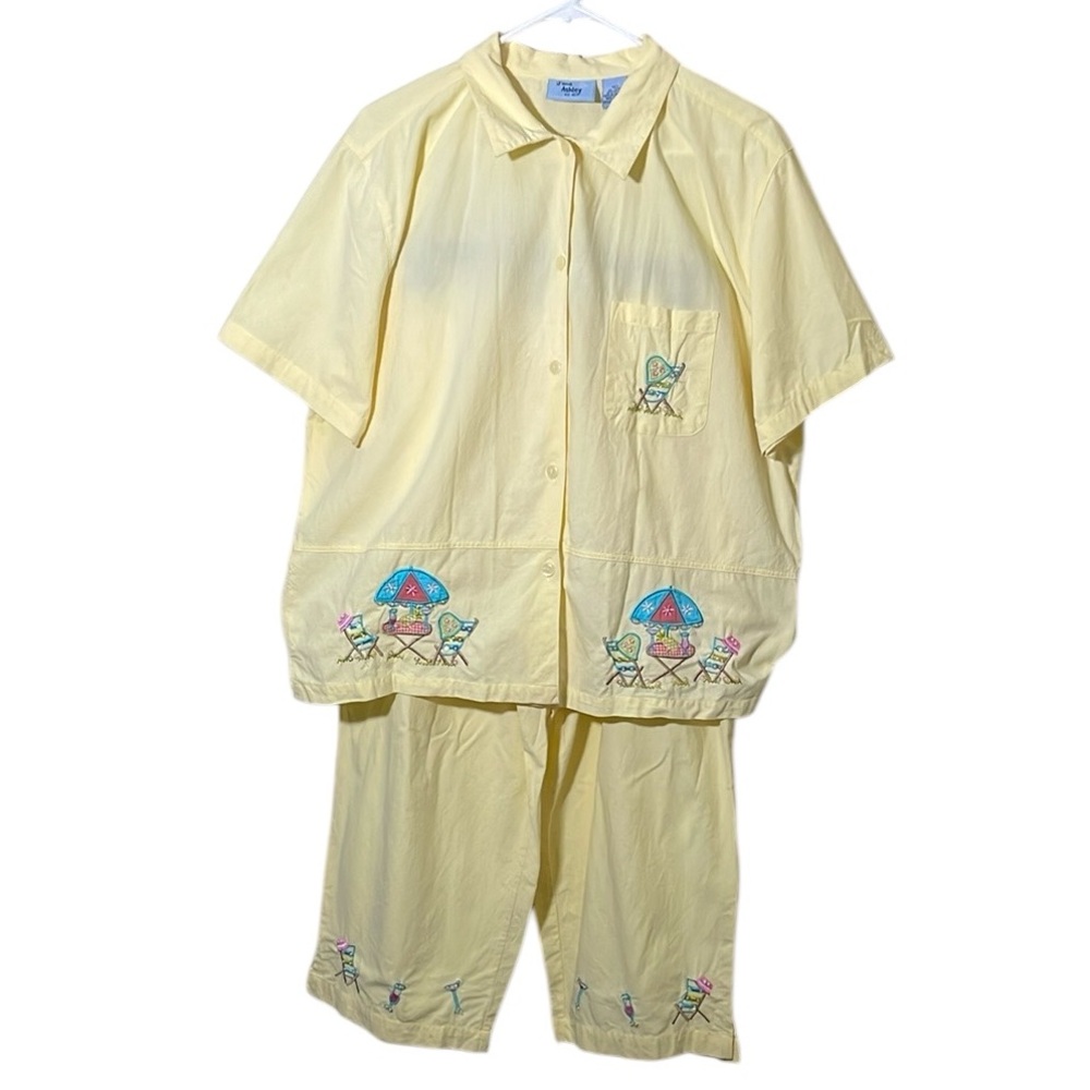 Jane Ashley Yellow Summertime Vintage Capri Full Set